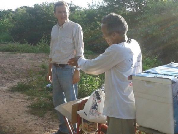 Vereador visita bairro Bom Lugar e ouve reivindicações dos moradores.(Imagem:Reprodução/Facebook)