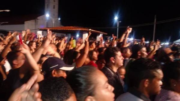 Show de Léo Magalhães marca o aniversário de Barão de Grajaú.(Imagem:FlorianoNews)