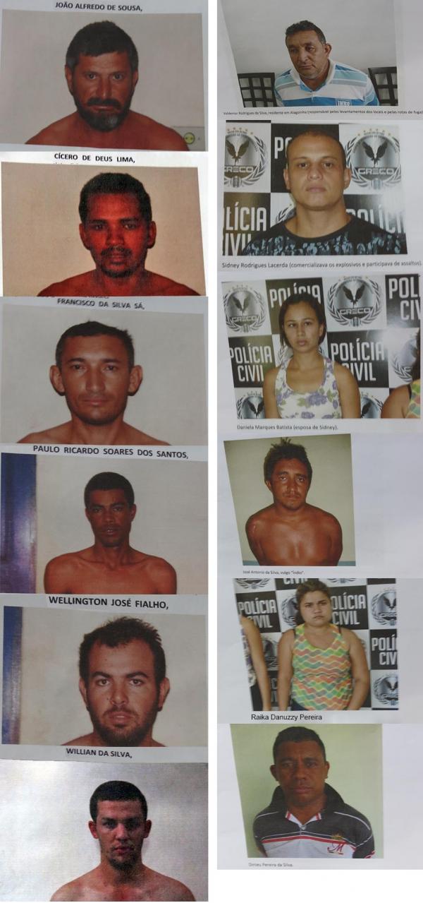Polícia recupera R$ 56 mil com prisão de bando que explodia bancos.(Imagem:CidadeVerde.com)