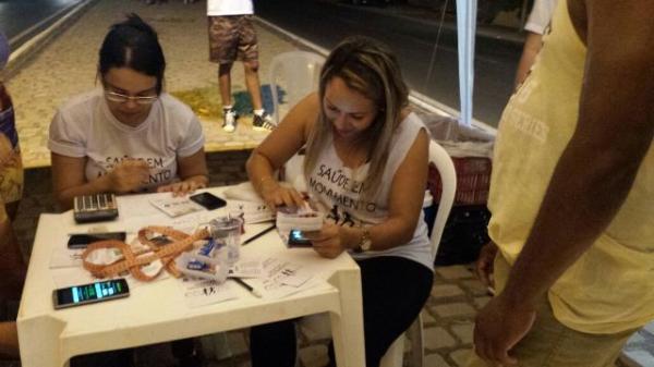 Acadêmicos de enfermagem da UFPI realizaram Ação em Saúde no município de Floriano.(Imagem:Divulgação)