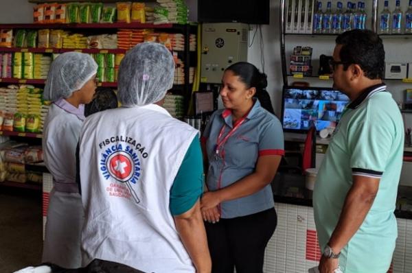 Vigilância Sanitária orienta estabelecimentos comerciais sobre prevenção contra coronavírus(Imagem:Secom)