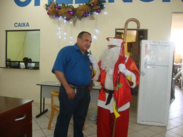 Momento Papai Noel(Imagem:redaçao)