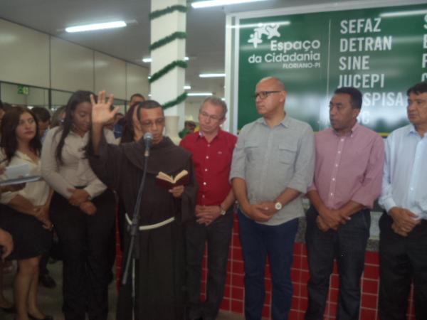 Espaço da Cidadania Frei Vicente Cardone é inaugurado em Floriano.(Imagem:FlorianoNews)