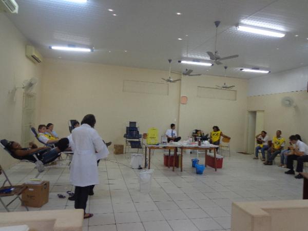 Hemocentro de Floriano realiza campanha de Doação de Sangue.(Imagem:FlorianoNews)