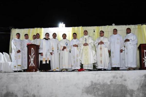 Padre Nylfrânyo celebra 10 anos de sacerdócio.(Imagem:PASCOM)