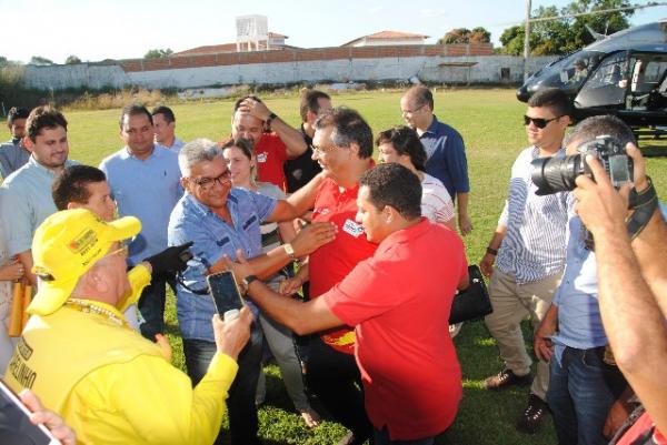 Governador do Maranhão inaugura obras e anuncia investimentos em Barão de Grajaú.(Imagem:Ascom)