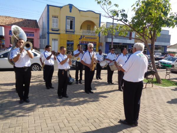 Solenidade marca abertura da Semana da Pátria em Floriano.(Imagem:FlorianoNews)