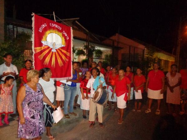 Encerrados festejos do Divino Espirito Santo na Paróquia São Pedro de Alcântara.(Imagem:FlorianoNews)