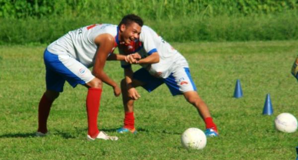 Enxuga Rato treina para partida decisiva contra o Barras no próximo sábado.(Imagem:Marco Freitas)