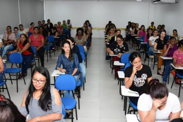 Provas do concurso público são reaplicadas em Floriano.(Imagem:SECOM)