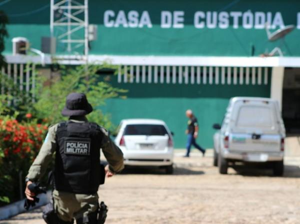 Casa de Custódia de Teresina registra rebelião.(Imagem:Fernando Brito/G1)