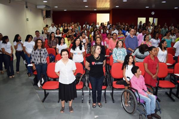 Professores de Floriano e Nazaré do Piauí participam do II Seminário do Pnaic.(Imagem:Waldemir Miranda)