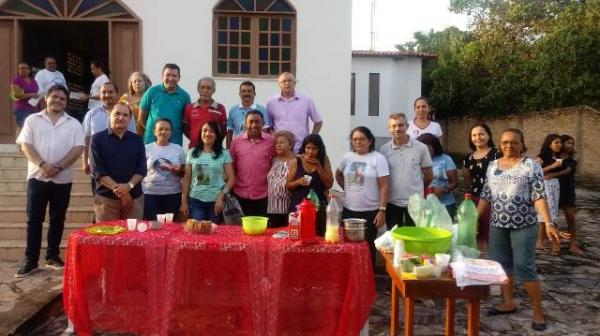 Alvorada marca abertura do Festejo de São Sebastião no Conjunto Pedro Simplício.(Imagem:FlorianoNews)