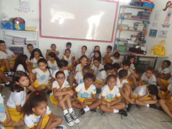 Alunos da Escola Mega participam de palestra sobre segurança no trânsito (Imagem:FlorianoNews)