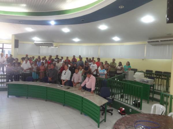 Sindicato dos trabalhadores rurais realizou audiência pública.(Imagem:FlorianoNews)
