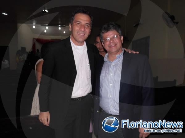 Prefeito Gilberto Júnior e Deputado Gustavo Neiva.(Imagem:FloranoNews)
