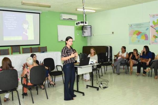 Reunião discute saúde da mulher em Floriano.(Imagem:SECOM)
