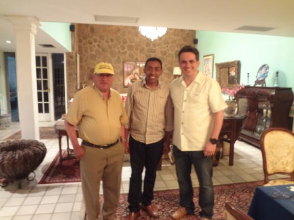 Senador Ciro Nogueira recebeu visita do prefeito de Floriano.(Imagem:FlorianoNews)