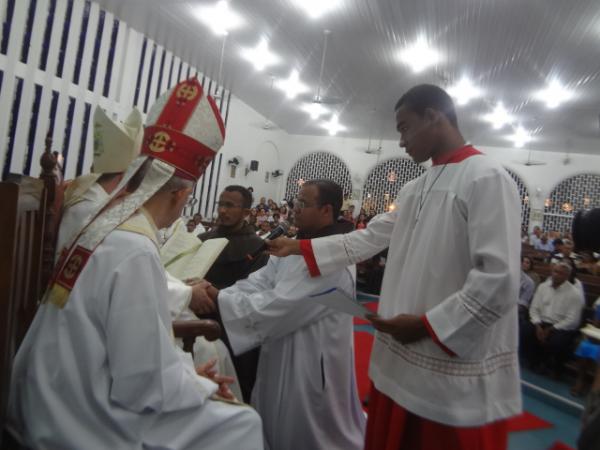Frei Eduardo Ferreira é ordenado sacerdote em Floriano.(Imagem:FlorianoNews)