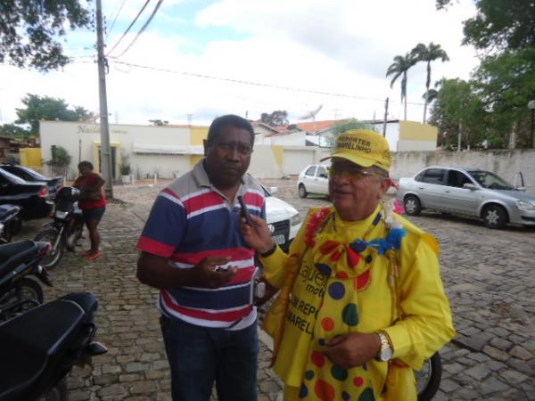 João Raimundo Santos, coordenador Municipal de Defesa Civil.(Imagem:FlorianoNews)