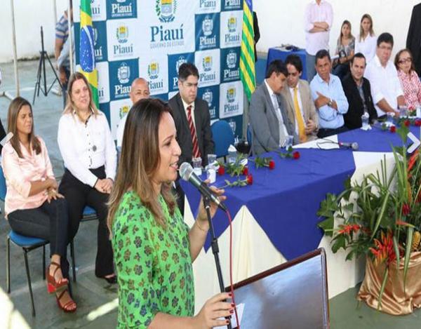 Wellington participa de evento de abertura do ano letivo.(Imagem:Thiago Amaral)