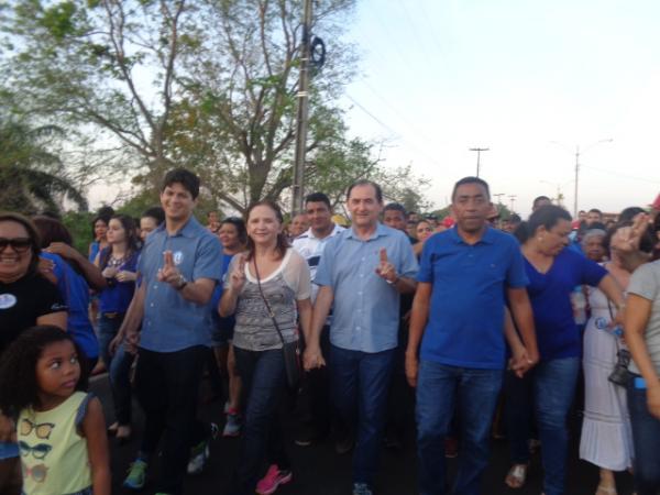 Prefeito eleito Joel Rodrigues realiza Caminhada da Gratidão.(Imagem:FlorianoNews)