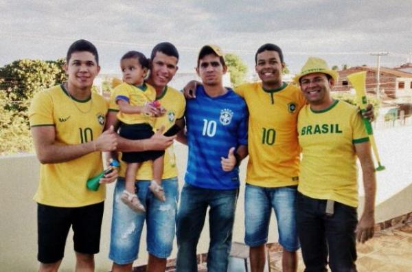 Darci Júnior, Davnny Brandão, Kadmiel Soares, Kalleb Soares, Bernardo Brandão e Jailton Soares.(Imagem:Arquivo Pessoal)