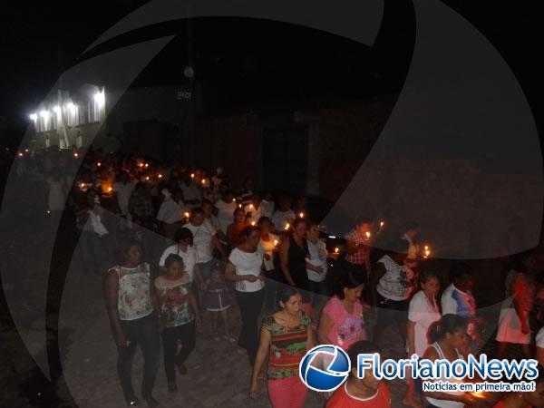 Procissão encerrou os festejos de Nossa Senhora de Fátima em Floriano.(Imagem:FlorianoNews)