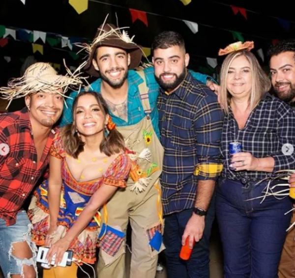 Festa junina na casa de Anitta.(Imagem:Reprodução/Instagram)