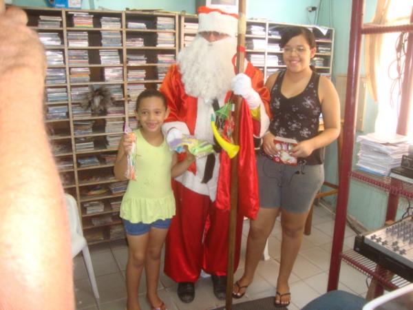 Momento Papai Noel(Imagem:redaçao)