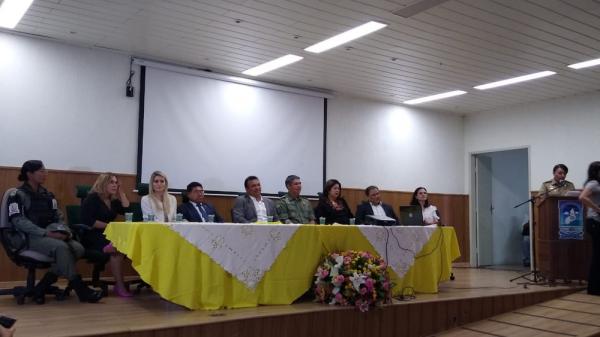 Lançamento da Patrulha Maria da Penha, em Teresina.(Imagem:Nayara Nadja/G1)