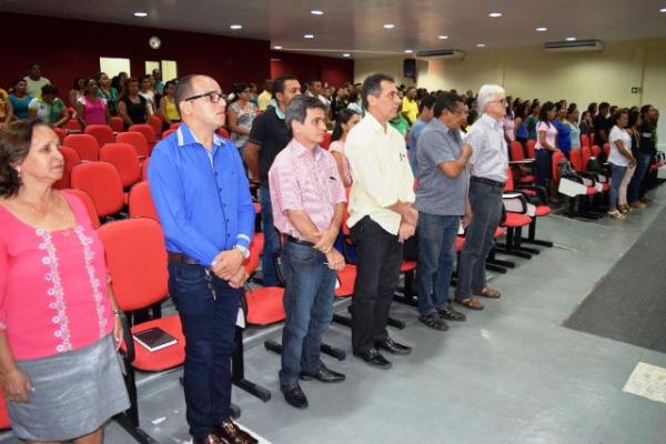 Prefeito Gilberto Júnior participa da aula inaugural do PROCAMPO.(Imagem:Waldemir Miranda)