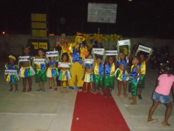 Participação da Creche Municipal Eduardo Carvalho Neiva(Imagem:FlorianoNews)