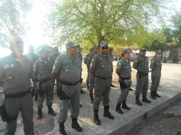 Operação Bairro Seguro vai ao bairro Taboca, em Floriano.(Imagem:FlorianoNews)