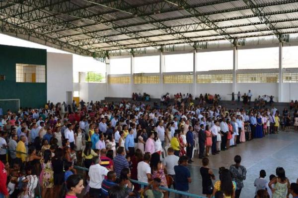 Prefeitura de Floriano e Tribunal de Justiça realizam casamento comunitário.(Imagem:Waldemir Miranda)