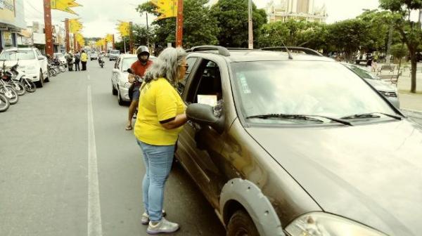 Operação Carnaval Seguro é aberta com blitz educativa em Floriano.(Imagem:FlorianoNews)