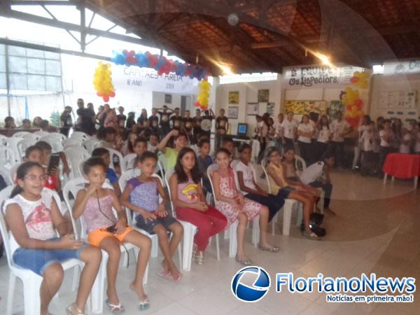 Escola Mega de Floriano realiza 1ª Gincana Literária.(Imagem:FlorianoNews)