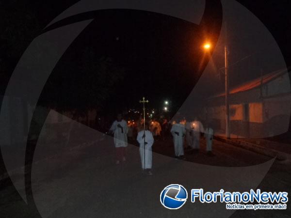 Corpus Christi é celebrado com missa e procissão em Barão de Grajaú.(Imagem:FlorianoNews)