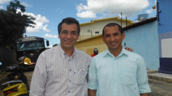 Prefeito Gilberto Júnior e Marcony Alisson, Superintendente da SUTRAN.(Imagem:FlorianoNews)