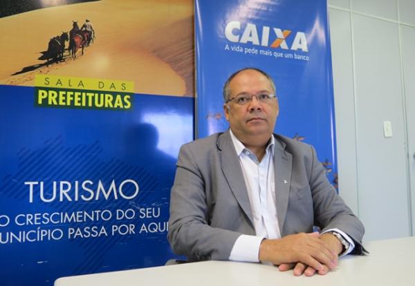 Superintendente da CEF no Piauí.(Imagem:Maria Romero)