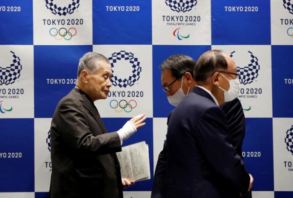 Reunião do Comitê Organizador de Tóquio e do COI, após o adiamento das Olimpíadas(Imagem:Reprodução)