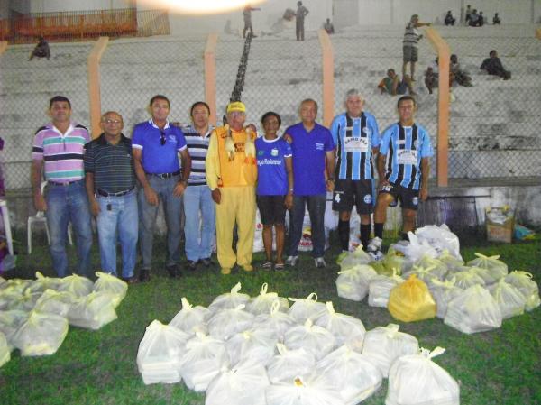 Realizado Jogos Solidários no estádio Tiberão.(Imagem:FlorianoNews)