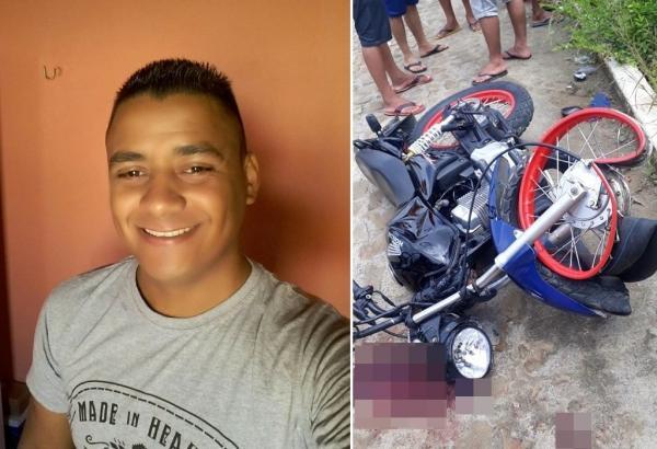 Homem morre após colisão entre motocicletas no interior do Piauí.(Imagem:Canal 121)