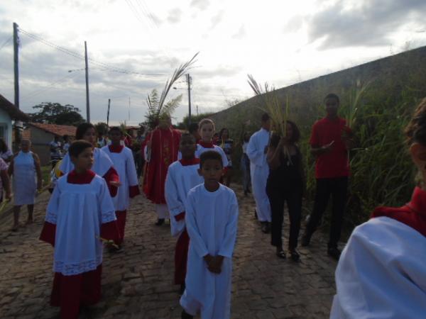 Missas e procissões celebram o Domingo de Ramos em Floriano.(Imagem:FlorianoNews)