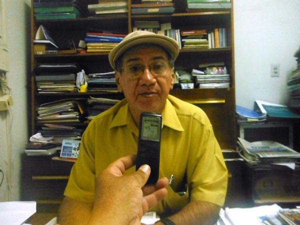 Conegundes Gonçalves de Oliveira, Presidente do Sindicato do Comércio Varejista de Floriano.(Imagem:FlorianoNews)