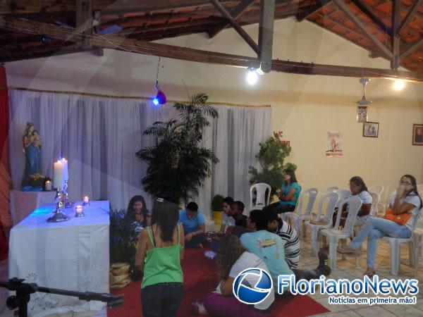 14º Cerco de Jericó é iniciado na Paróquia Nossa Senhora das Graças.(Imagem:FlorianoNews)