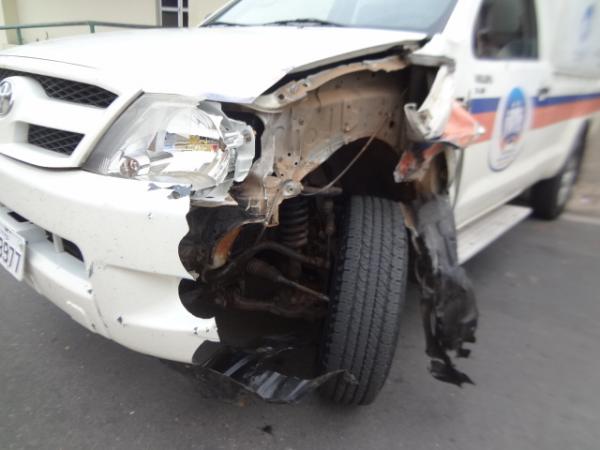 Moto colide com ambulância de Pastos Bons (MA).(Imagem:FlorianoNews)