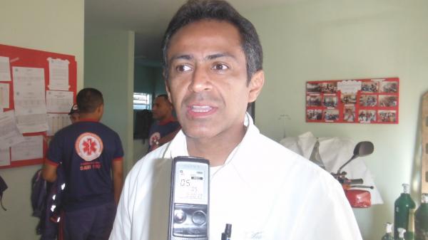 Dr. Abdias Júnior, Coordenador Geral do SAMU.(Imagem:FlorianoNews)