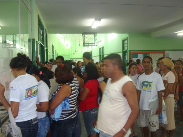 Setor de marcação de consultas(Imagem:Acesse Piauí)
