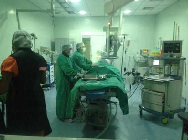 HGV realiza mutirão de cirurgias no aniversário de Teresina.(Imagem:Ascom HGV)